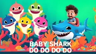 Colorful Baby Shark Dance for Kids 🎵 | Learn Colors in the Ocean 🌊