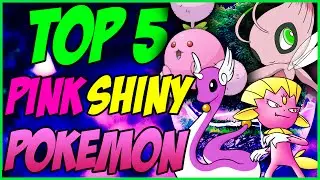 Top 5: PINK Shiny Pokemon! w/ Jason Plays Pokemon