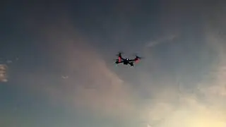Super Joy Drone H828H - Golden Hour Flight