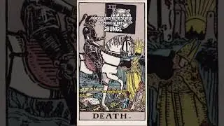 GRUNGE REPRESENTED AS TAROT CARDS