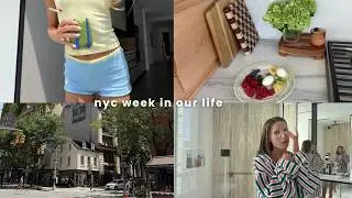 productive reset week living and working in new york city + lots of healthy meals at home