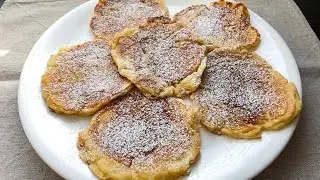 Quick and easy Breakfast Dessert Idea / Apple Pancakes