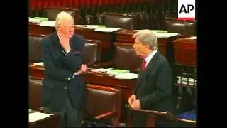 USA: WASHINGTON: SENATE DEBATE ON THE EXPANSION OF NATO