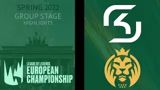 [LOL Highlights] SK vs MAD | LEC Spring 2022 | 15 January 2022