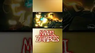 NEW LOOK AT MARVEL ZOMBIES: CAPTAIN MARVEL VS IKARIS! 😱