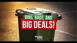 Durable Dustbin on Wheels & Refuse Bags | West Pack Lifestyle Essentials