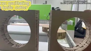 CNC Oscillating Knife Cutter | How to Clean Cut 100mm Honeycomb Board?