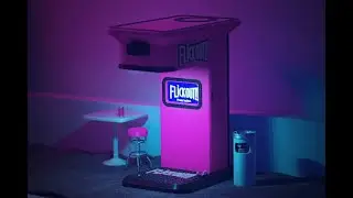 Flick-Out!! Esp32 mini arcade punching ball game
