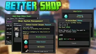 Addon Better Shop UI 1.0 | Free Download | Minecraft bedrock 1.21.12X