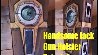 Урок косплея по Borderlands: Красавчик Джек, часть 3. Кобура Cell Shaded