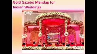Best 20 Designs of Mandaps Decoration in this Wedding Season