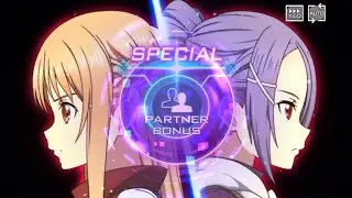 Progressive Mito & Asuna Special Partner Bonus Sword art online Unleash Blading