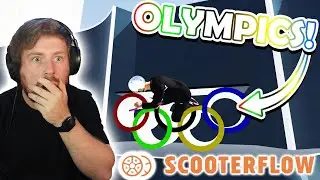Riding scooter in The Olympics!! | Scooterflow
