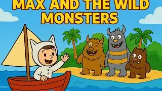 ✨ Max and the Wild Monsters! | Cute Cartoon Adventure for Kids | WonderKid Animations