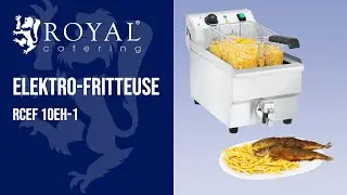 Elektro-Fritteuse Royal Catering RCEF 10EH-1 | Produktvorstellung 10010688