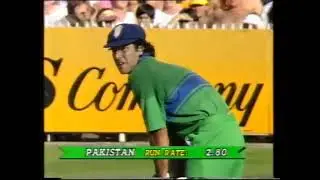 Imran Khan & Javed Miandad Rebuild Pakistan Innings| World Championship Cricket 1985 Final