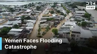 BREAKING: Massive Floods Devastate Yemen | Homes & Cars Submerged in Aden | DRM News | AL1N