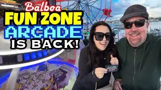 Игровой зал Balboa Fun Zone уже полностью обновлён и официально открыт! Ньюпорт-Бич, 2024