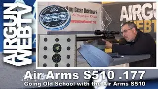 Air Arms S510 .177 Old School Airgunning! - Air Arms Air Rifles on AirgunWeb!