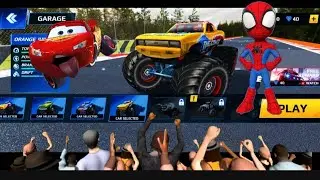 MOnster Truck Mega Ramp Impossible Driver 💪 4x4 Ultimate Car Stunts GT Racing 🐎Android GamePlay.2026