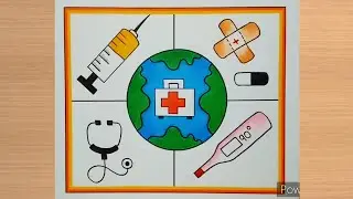 Doctors Day Drawing / Doctors Day Poster Drawing / National Doctors Day Drawing Easy / Doctors Day