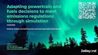 Greg Adams - ZeBeyond - Adapting powertrain and fuels decisions to meet emissions regulations