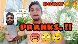 PRANK !! 🙄 !! ROAST🔥 ! LUCHACHA VEER !
