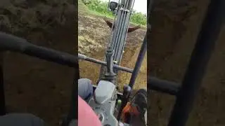 como hacer un dren con mini escavador