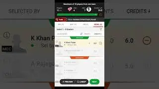 COH vs MEC Dream 11 Prediction | KCC T10 Challengers League | Pick Up Fast