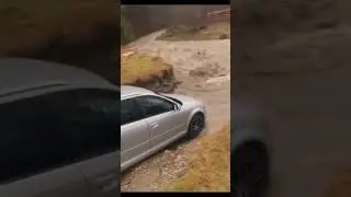Samo bahato, audi protiv nabujale reke