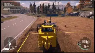 Construction Simulator Service Area