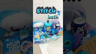 STITCH bath ASMR vibes 💙 What next? #bathroomdecor #bathtime #vibes #viral #asmr #haul