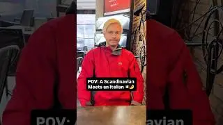POV: A Scandinavian Meets An Italian 🇮🇹🤌 #scandinavia #italy #denmark #fyp #italy #denmark #joke