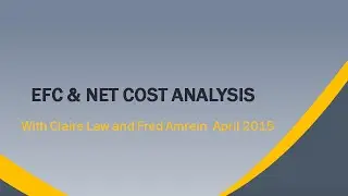 Calculating EFC and Net College Cost