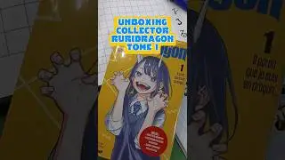 Collector Ruridragon Tome 1 #Ruridragon #Glenat #Collector #Unboxing #Manga