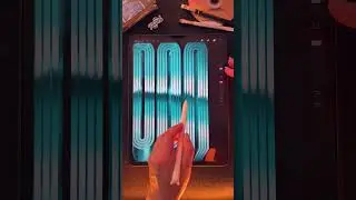 80s Vintage Lettering on Procreate 📼
