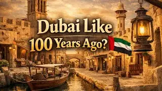 Dubai Before Skyscrapers? Real Old Town Walking Tour 4K (Al Seef Market & Heritage Area)