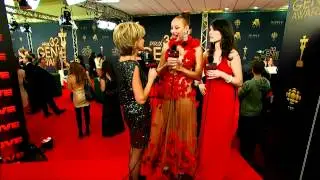 CBC Live: Heather Hiscox On The Genies Red Carpet | CBC