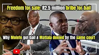 R2.5 million bribe: Why Katiso Molefe was granted bail by same court that denied Cat Matlala bail