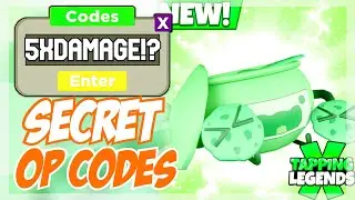 !NEW! (2022) ⚡ Roblox Tapping Legends X Codes ⚡ ALL *X1.5🥚* CODES!