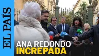 El momento en el que increpan a Ana Redondo por el fallo de las pulseras antimaltrato | EL PA&Iacute;S