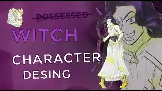 How to draw Shell Witch - Manga Character Desing tutorial
