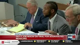 Day 2: Joe Mixon on trial for aggravated menacing