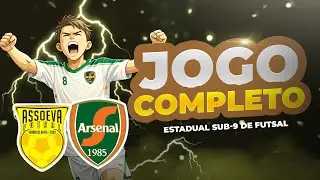 Assoeva x Arsenal - Final do Estadual Sub-9 de Futsal 2020 | REPRISE
