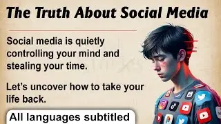 Escape Social Media's Grip: Reclaim Your Life & Boost English || Graded Reader ✅