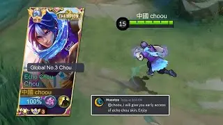 NEW SKIN ECHO CHOU IS HERE!! THANKS MOONTON!!