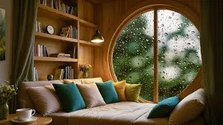 Cozy Nook with gentle rain sounds for sleeping and studying