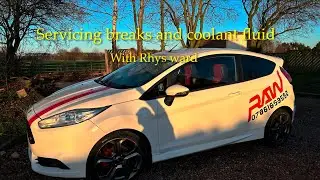 Ford fiesta st180 breaks and coolant fluids change