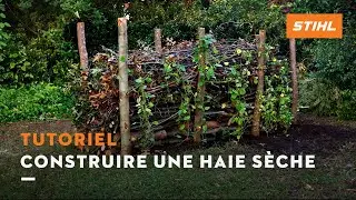 Comment construire une haie s&egrave;che ? - Projet bricolage et DIY STIHL