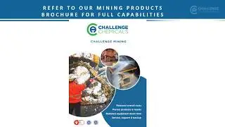 CHALLENGE CHEMICALS MINING EQUIPMENT CLEANING PRODUCTS